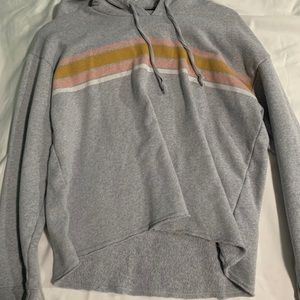 American Eagle Cropped hooded long sleeve
